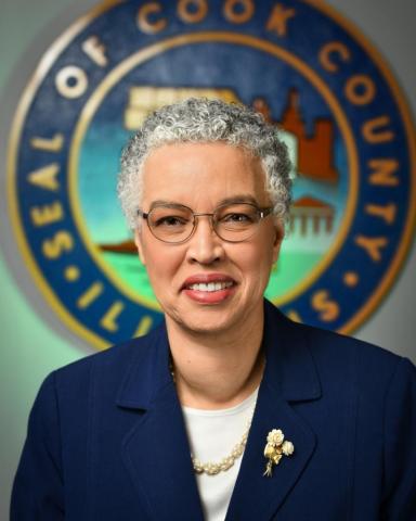 Cook County Commissioner Toni Preckwinkle
