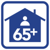 seniors 65 and up icon